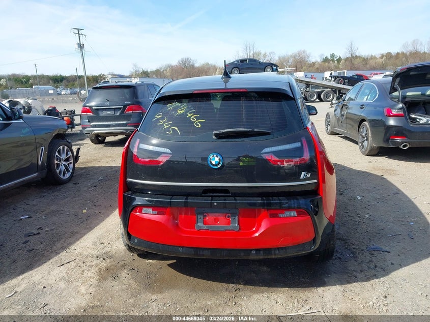 2019 BMW I3 120Ah W/Range Extender VIN: WBY8P4C58K7E20534 Lot: 44669345
