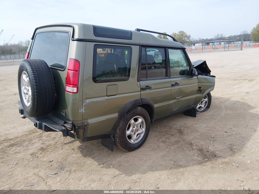 2000 Land Rover Discovery Series Ii Cloth/Series Ii Leather