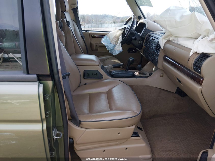 2000 Land Rover Discovery Series Ii Cloth/Series Ii Leather