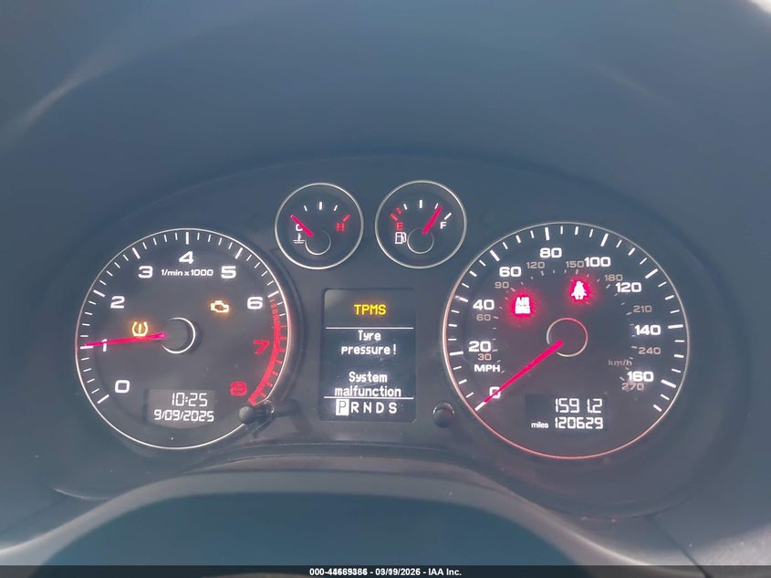 2009 Audi A3 2.0T VIN: WAUKF78P59A096990 Lot: 44669386