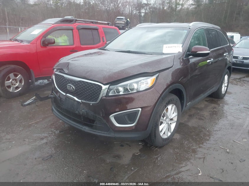 2016 Kia Sorento 2.4l Lx 5XYPGDA36GG072741 photo 1