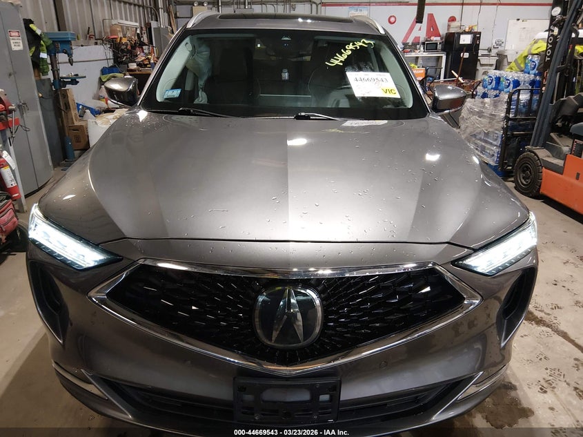 2022 Acura Mdx Advance Package VIN: 5J8YE1H83NL018455 Lot: 44669543