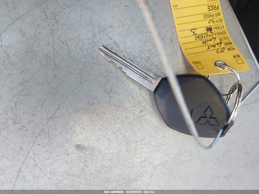 2007 Mitsubishi Galant Es VIN: 4A3AB56F67E041590 Lot: 44669669