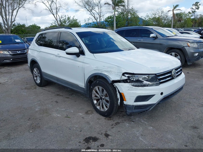 2018 Volkswagen Tiguan 2.0T Se/2.0T Sel
