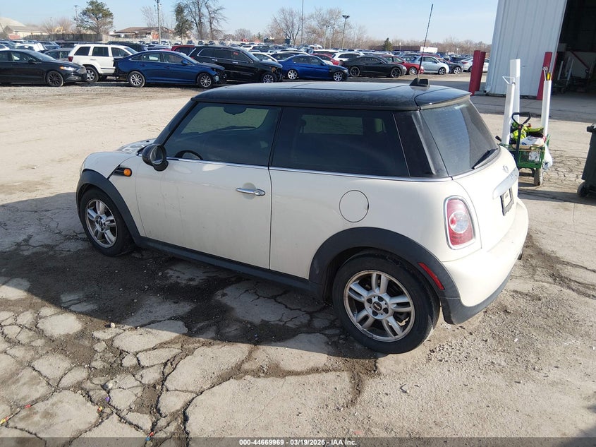 Vin: wmwsu3c52dt544037, lot: 45167079, mini hardtop cooper 20133