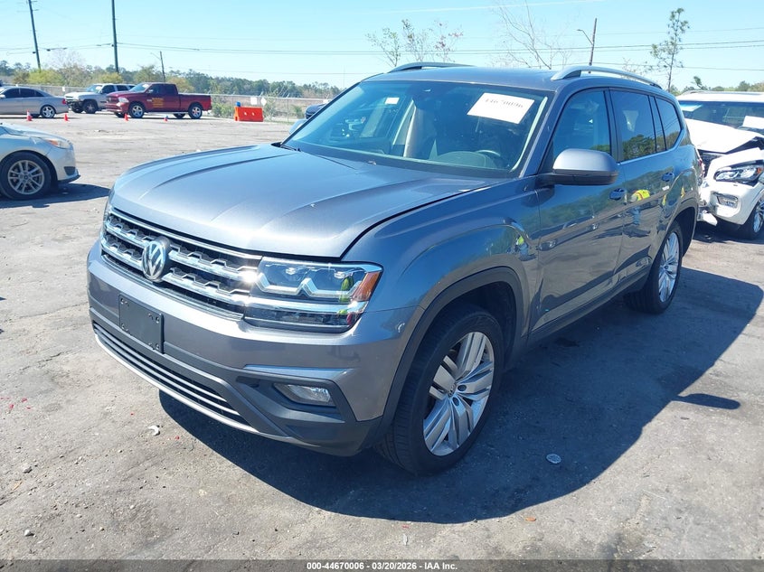 2019 Volkswagen Atlas 3.6L V6 Se W/Technology