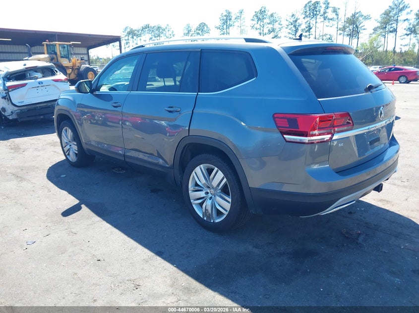 2019 Volkswagen Atlas 3.6L V6 Se W/Technology