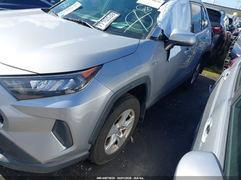 2020 Toyota Rav4 Hybrid Le