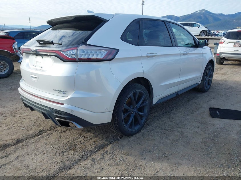 Vin: 2fmtk4apxfbc12868, lot: 45167454, ford edge sport 20154