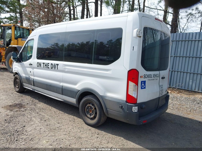 Vin: 1fdzx2cm7fka36001, lot: 45167549, ford transit-350 xl 20153