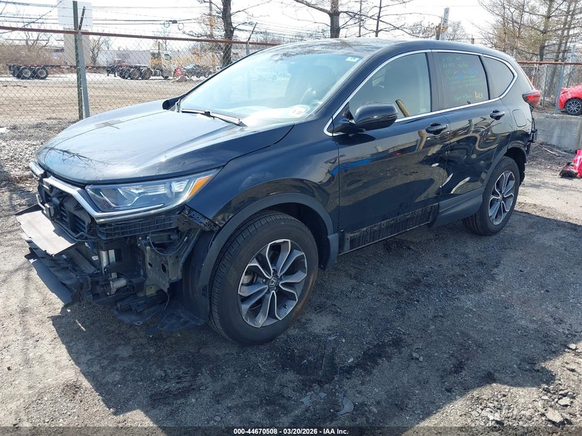 2022 Honda Cr-V Awd Ex-L 5J6RW2H89NA014258 photo 1