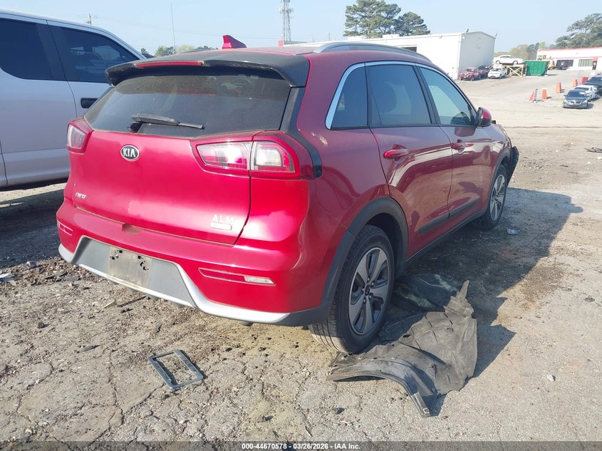 Vin: kndcb3lc6k5244692, lot: 45167688, kia niro lx 20194