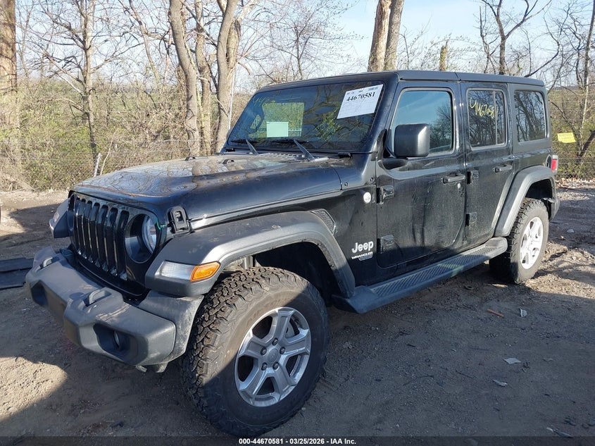 2018 Jeep Wrangler Unlimited Sport S 4X4