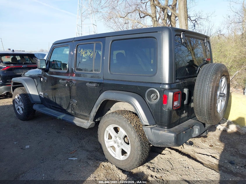 2018 Jeep Wrangler Unlimited Sport S 4X4