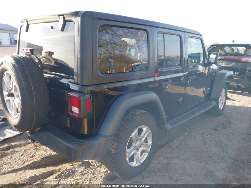 2018 Jeep Wrangler Unlimited Sport S 4X4