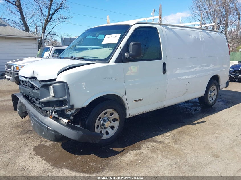 Vin: 1gcsgafx8e1107720, lot: 45167698, chevrolet express 1500 work van 20142