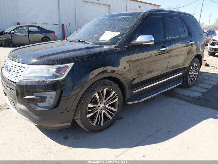 Vin: 1fm5k8ht7hgc18450, lot: 45167828, ford explorer platinum 20173