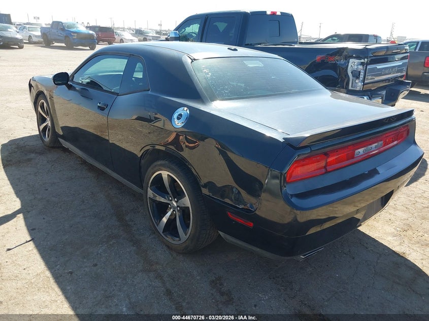 Vin: 2c3cdybt6dh634555, lot: 45167836, dodge challenger r/t classic 20133