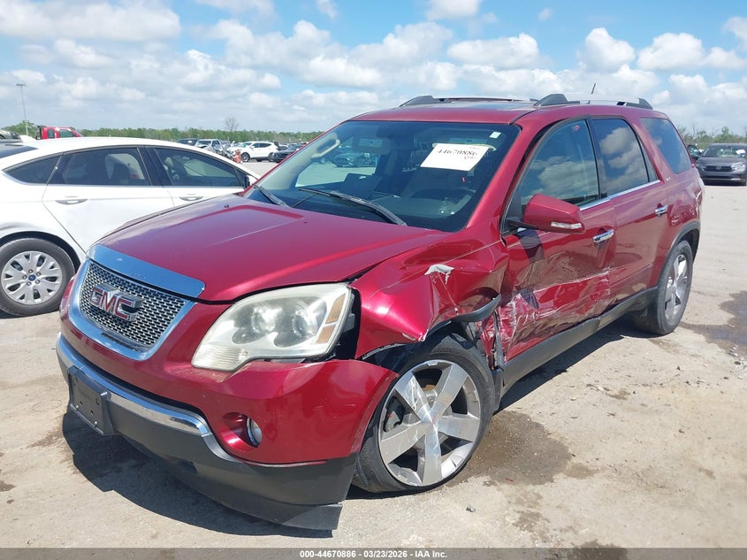 Vin: 1gkkrred6bj118179, lot: 45167996, gmc acadia slt-1 20112