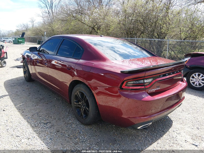 2019 Dodge Charger Sxt Rwd