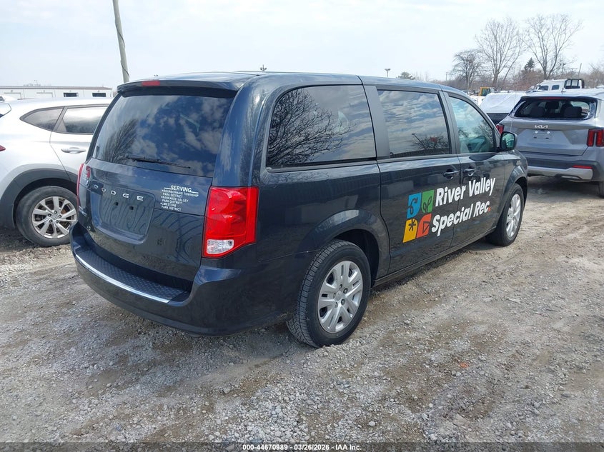 Vin: 2c4rdgbg6er411169, lot: 45168099, dodge grand caravan se 20144