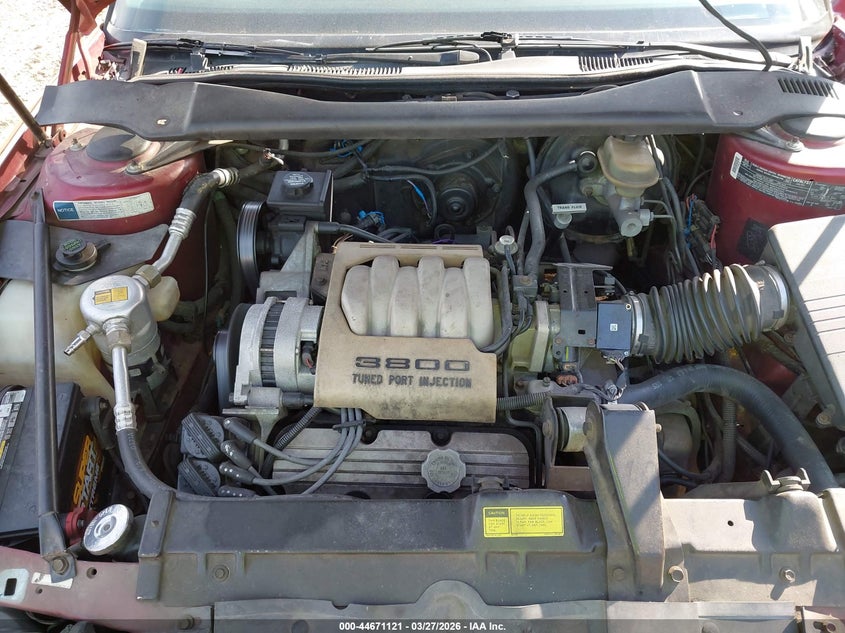 1992 Buick Riviera VIN: 1G4EZ13L4NU403532 Lot: 44671121