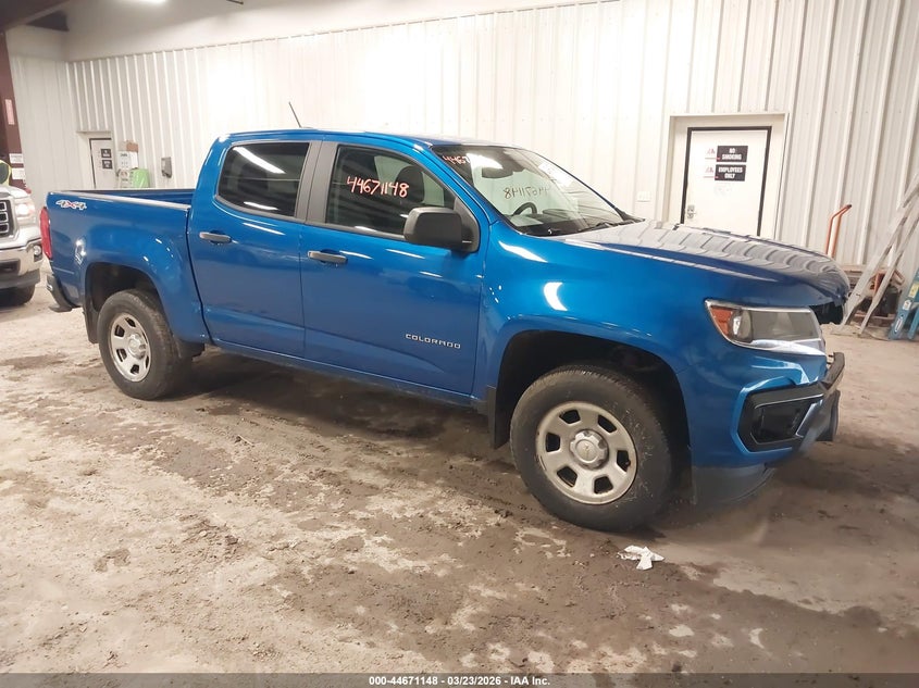 2021 Chevrolet Colorado 4Wd Short Box Wt