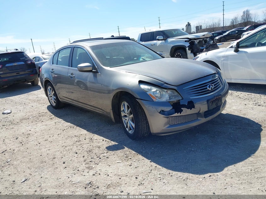 2009 Infiniti G37X