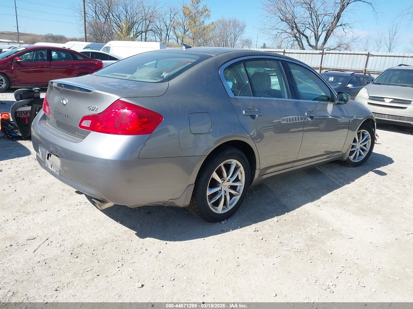 2009 Infiniti G37X