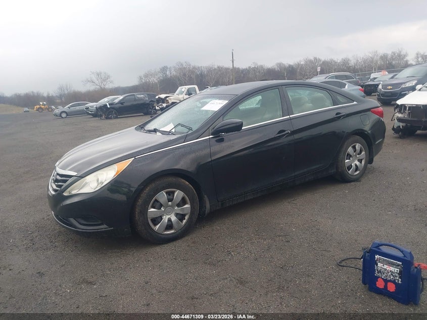 2012 Hyundai Sonata 2.4 Gls black Lot 111044671309 Vin 5NPEB4AC1CH488740