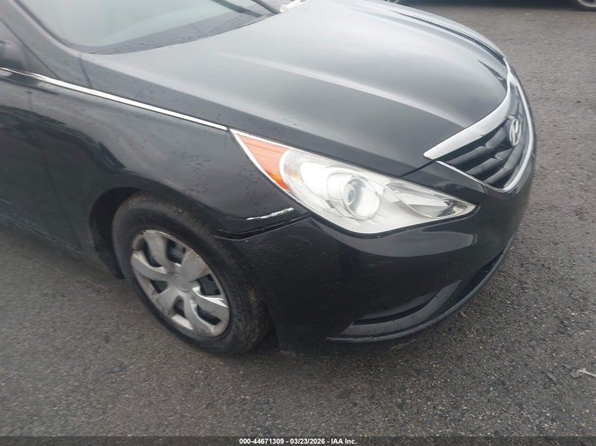 2012 Hyundai Sonata 2.4 Gls black Lot 111044671309 Vin 5NPEB4AC1CH488740