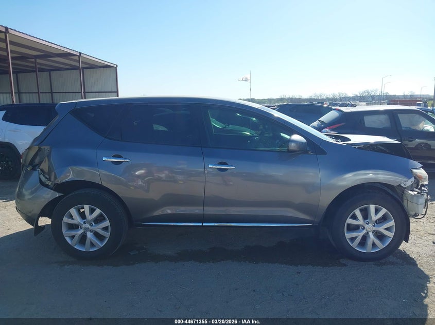 2013 Nissan Murano S VIN: JN8AZ1MU9DW211430 Lot: 44671355