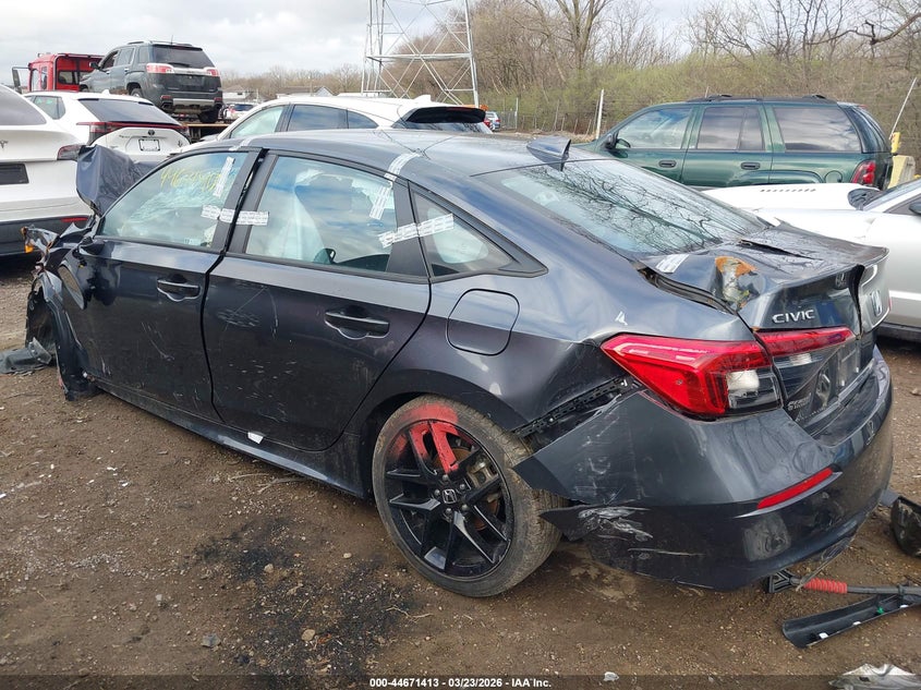 HONDA CIVIC 2022 VIN 2HGFE2F50NH506734