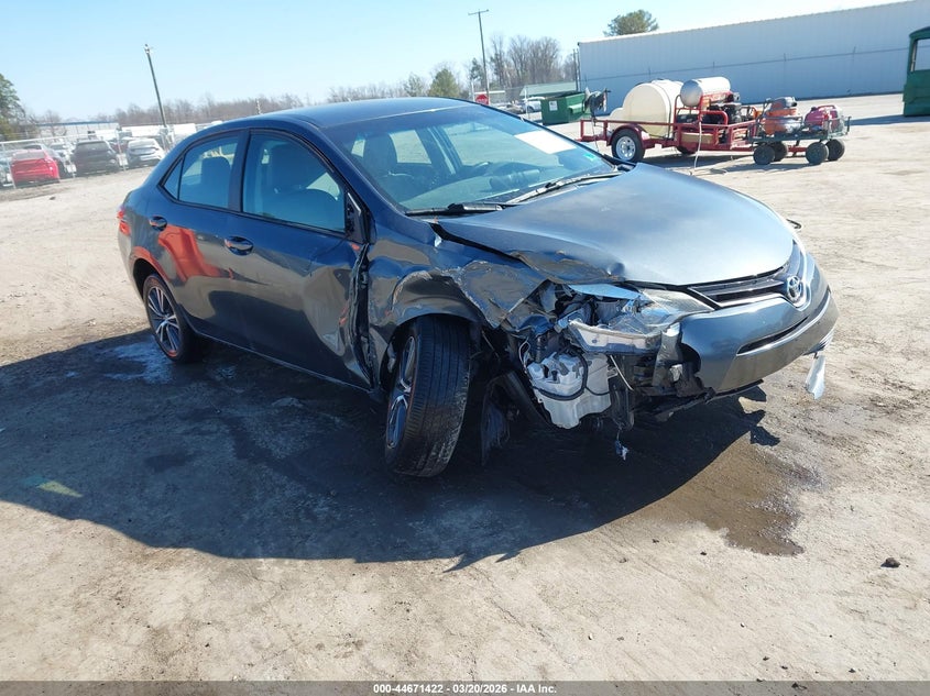 2016 Toyota Corolla Le Plus