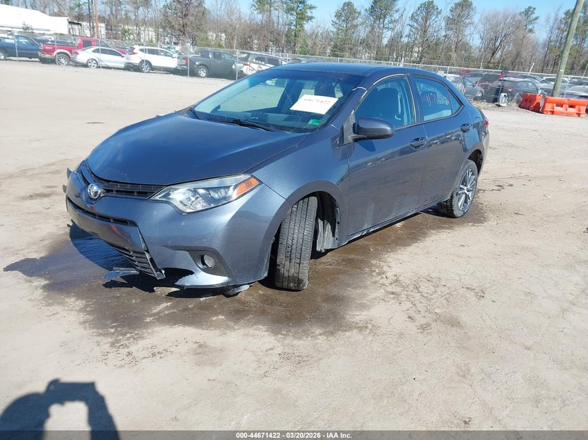 2016 Toyota Corolla Le Plus