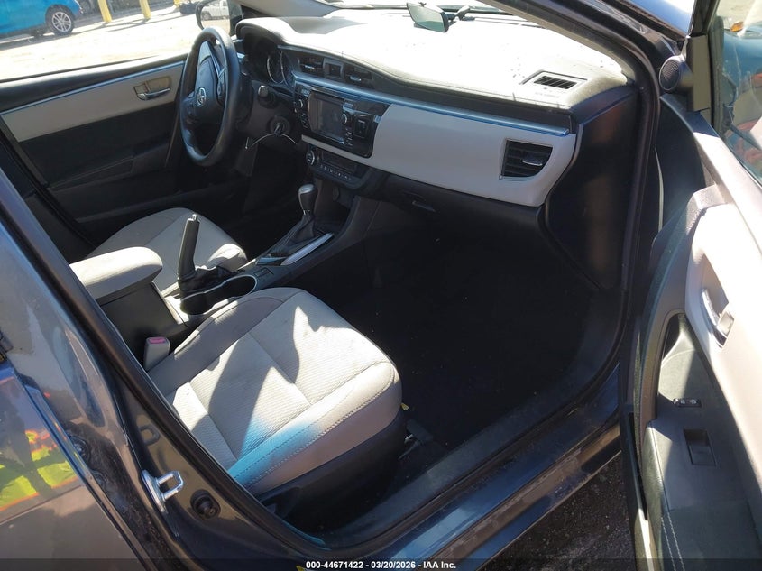 2016 Toyota Corolla Le Plus