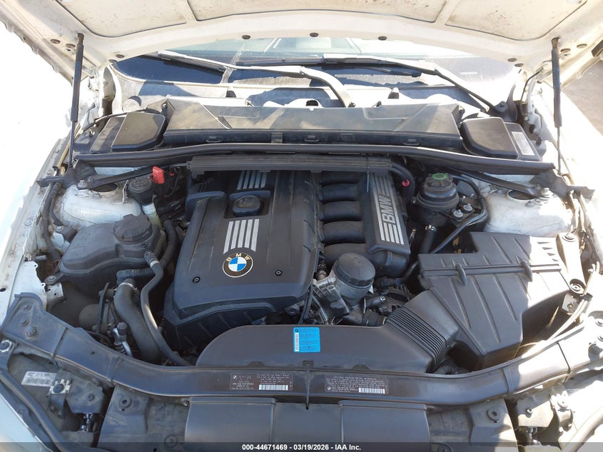 2011 BMW 328I VIN: WBAPH5C58BA442529 Lot: 44671469