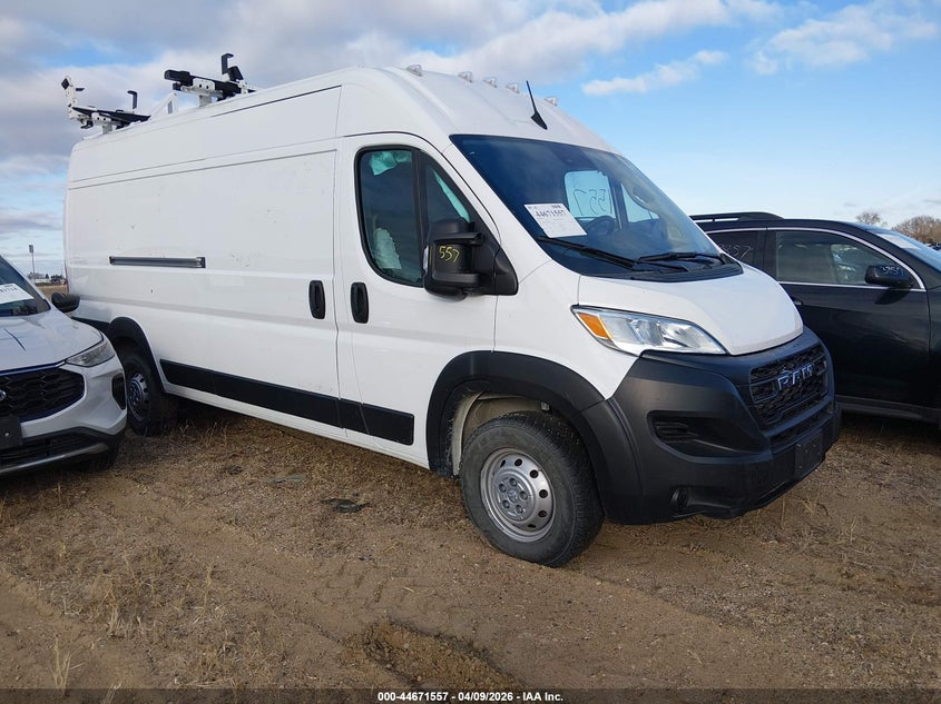 Vin: 3c6mrvjg4pe538502, lot: 45168667, ram promaster 3500 cargo van high roof 159 wb ext 2023 img_1