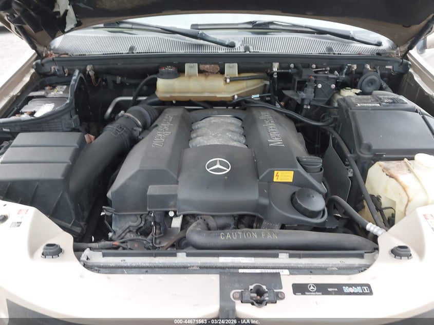 2002 Mercedes-Benz Ml 500 VIN: 4JGAB75E32A317405 Lot: 44671563