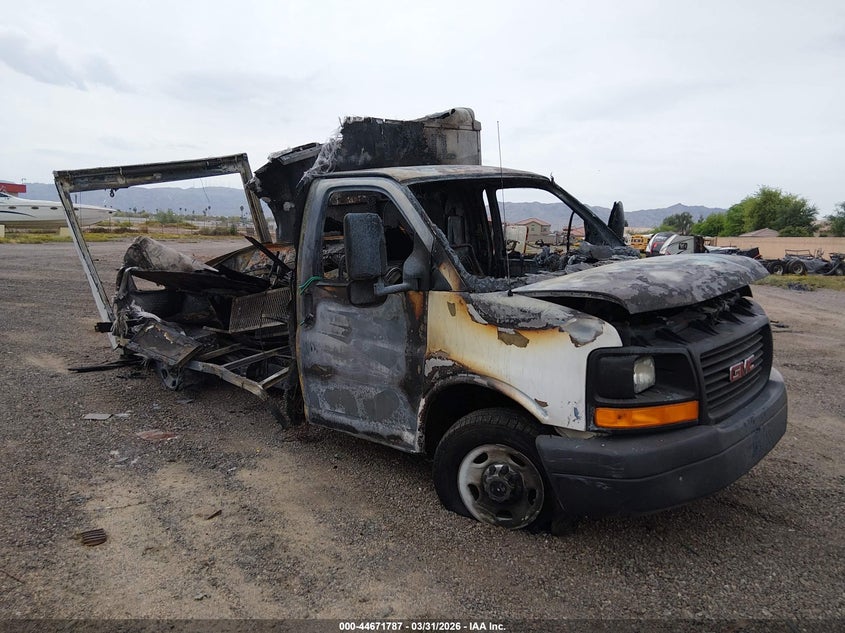 2008 GMC SAVANA CUTAWAY WORK VAN