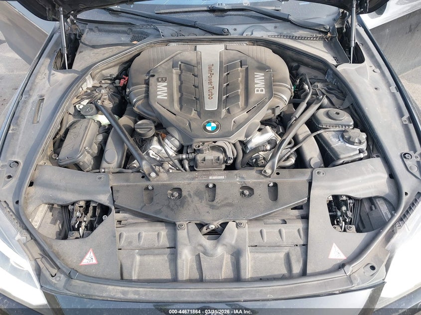 2012 BMW 650I xDrive VIN: WBALX5C55CC894400 Lot: 44671864