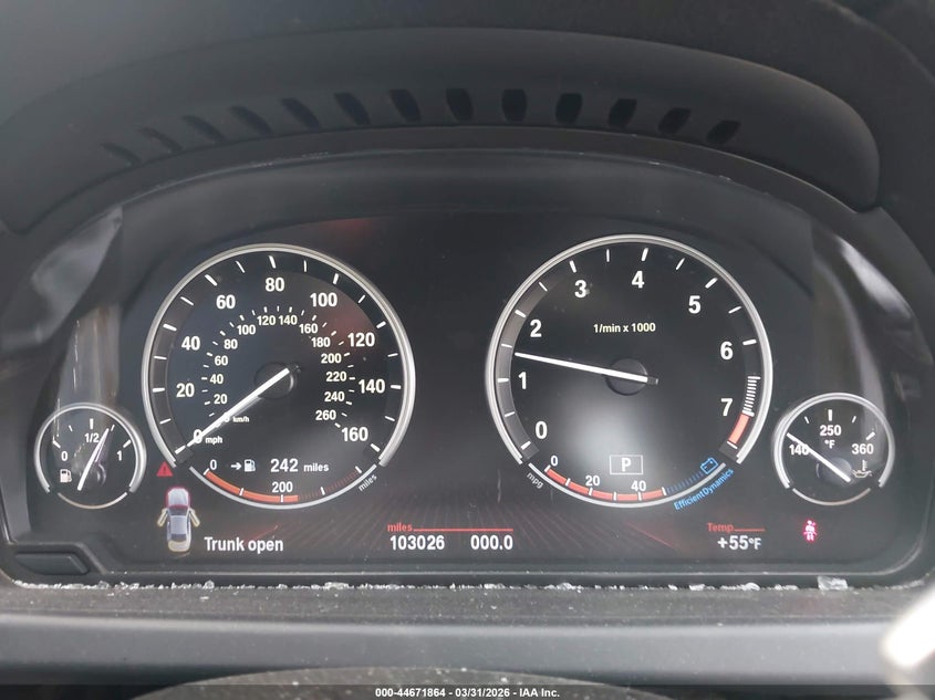 2012 BMW 650I xDrive VIN: WBALX5C55CC894400 Lot: 44671864