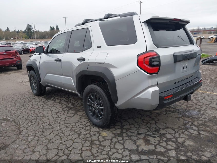 TOYOTA 4RUNNER 2025 VIN JTEVA5BR0S5073513