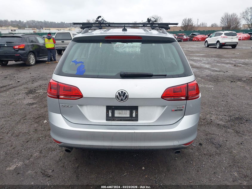 2017 Volkswagen Golf Sportwagen Tsi S VIN: 3VW017AU9HM507186 Lot: 44672024