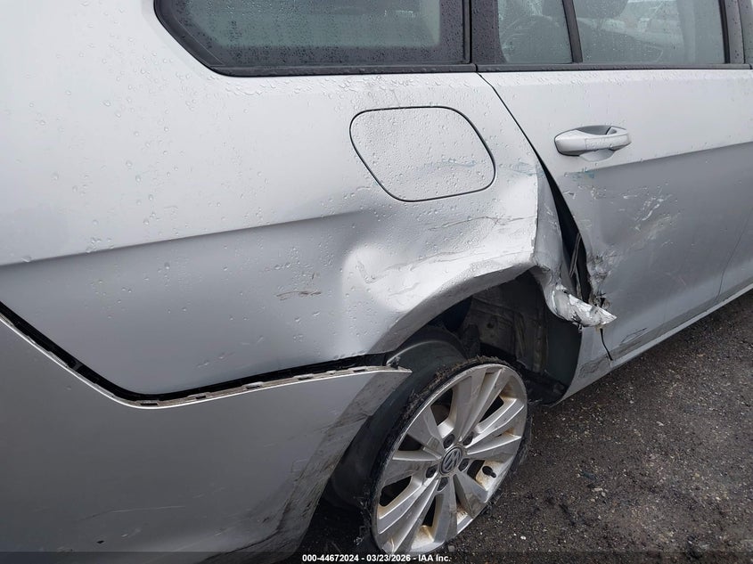 2017 Volkswagen Golf Sportwagen Tsi S VIN: 3VW017AU9HM507186 Lot: 44672024