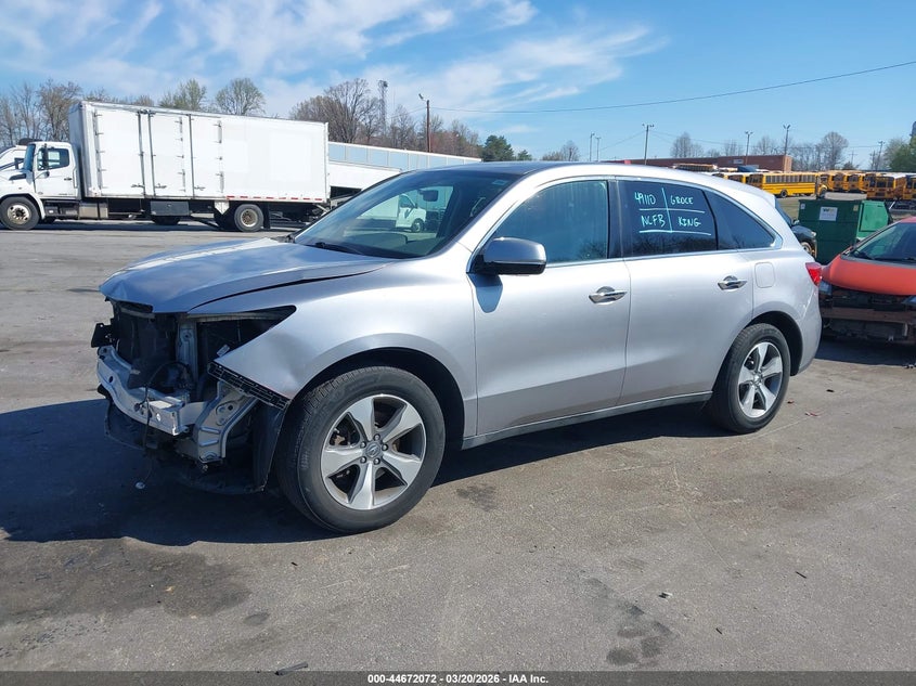2016 Acura Mdx Acurawatch Plus Package