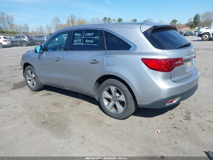 2016 Acura Mdx Acurawatch Plus Package