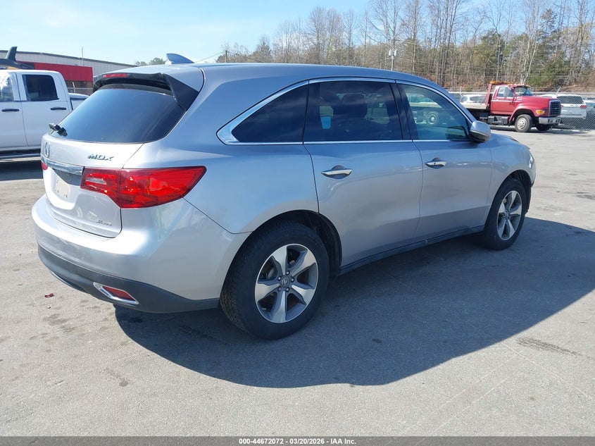 2016 Acura Mdx Acurawatch Plus Package
