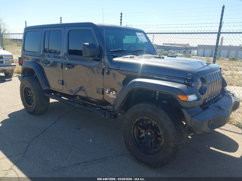 2019 Jeep Wrangler Unlimited Sport S 4X4