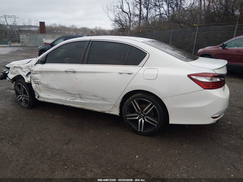 VIN 1HGCR2F10HA200057 2017 HONDA ACCORD SPORT SE